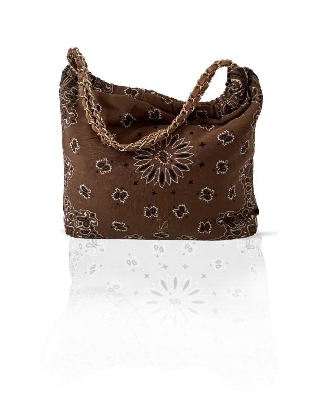 Sac Bandana Marron — Sac Bandana
