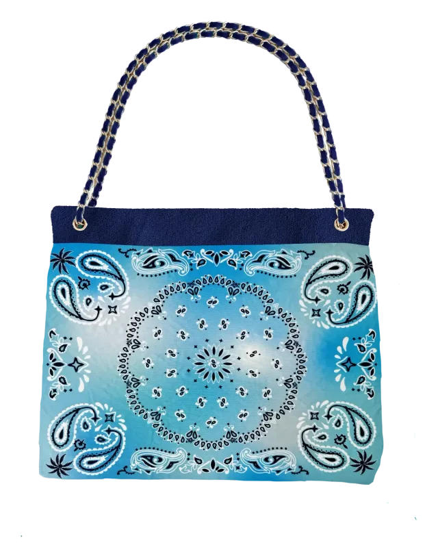 Balagan II Bandana Bleu Tie & Dye — Balagan II