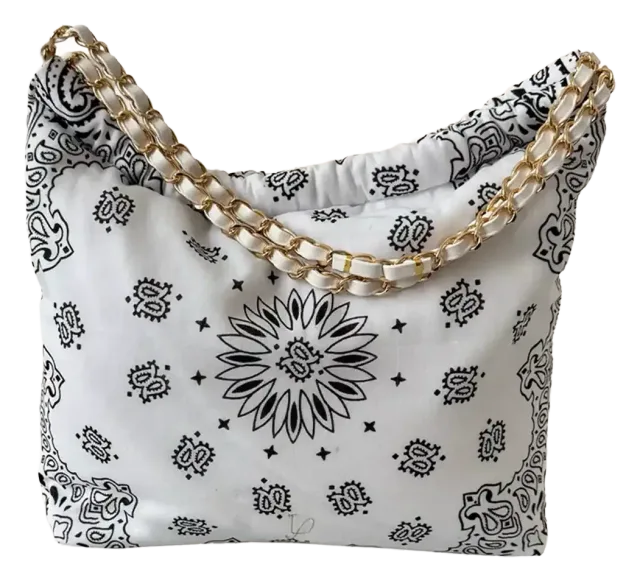 Sac Bandana Blanc — Sac Bandana