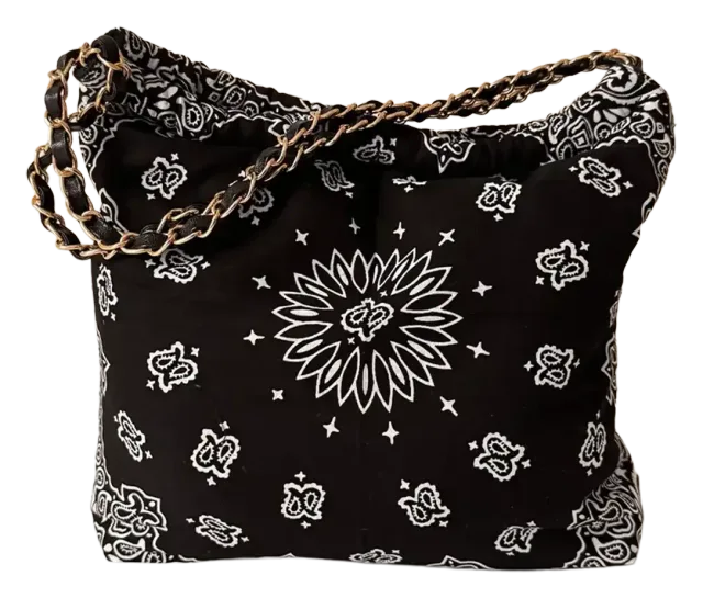 Sac Bandana Noir — Sac Bandana