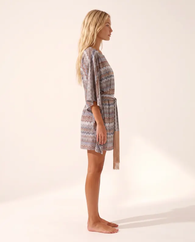 Kaftan en lurex — Resortwear