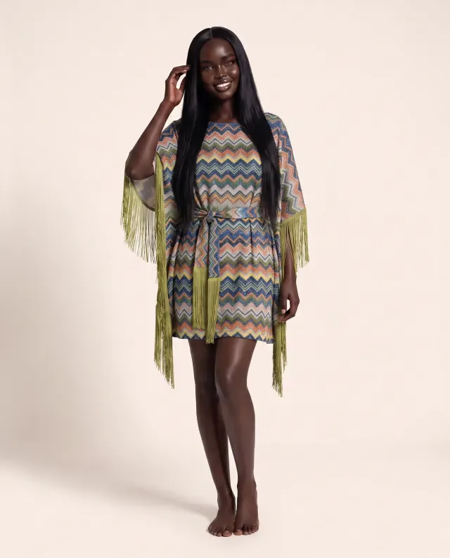 Kaftan en lurex — Resortwear