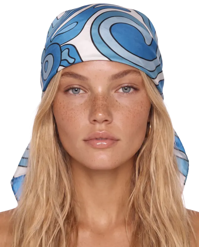 Top-Foulard en lycra — Resortwear