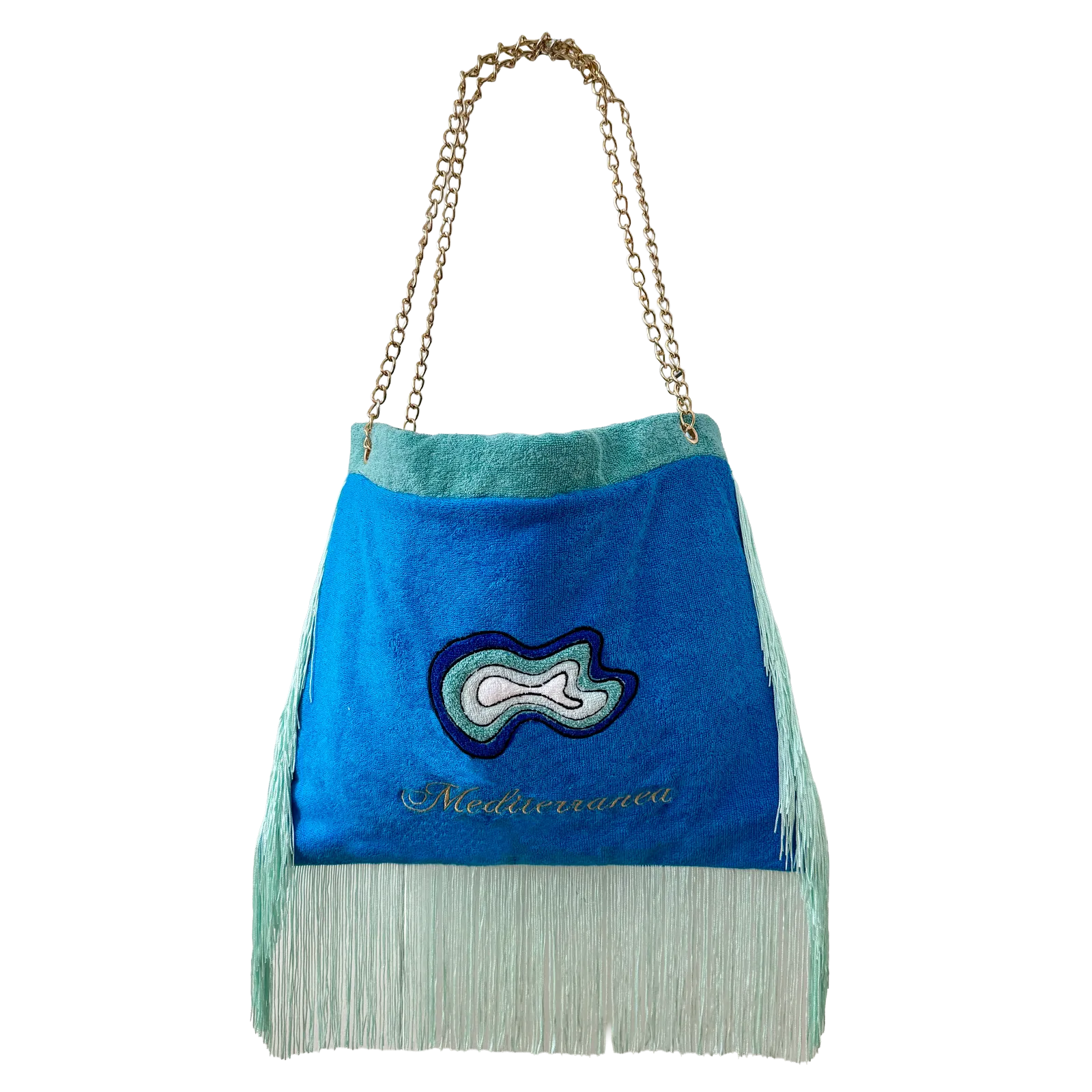 Balagan II fringe bag — worn