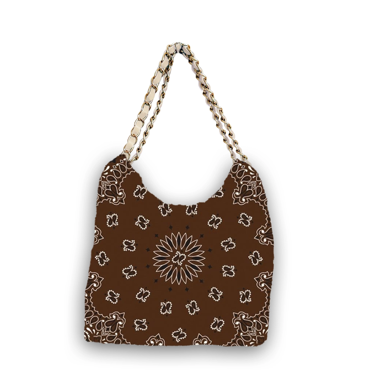 Brown Bandana bag