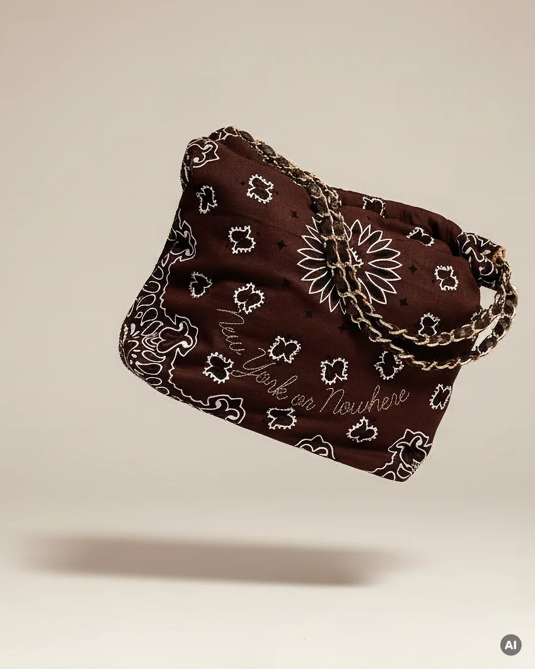 Bandana bag — personalised embroidery