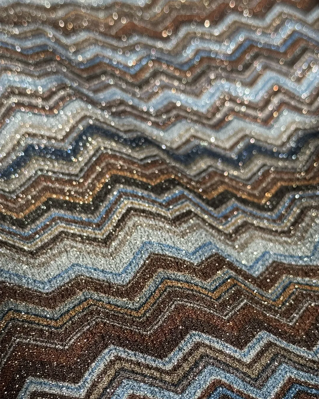 Moka lurex print